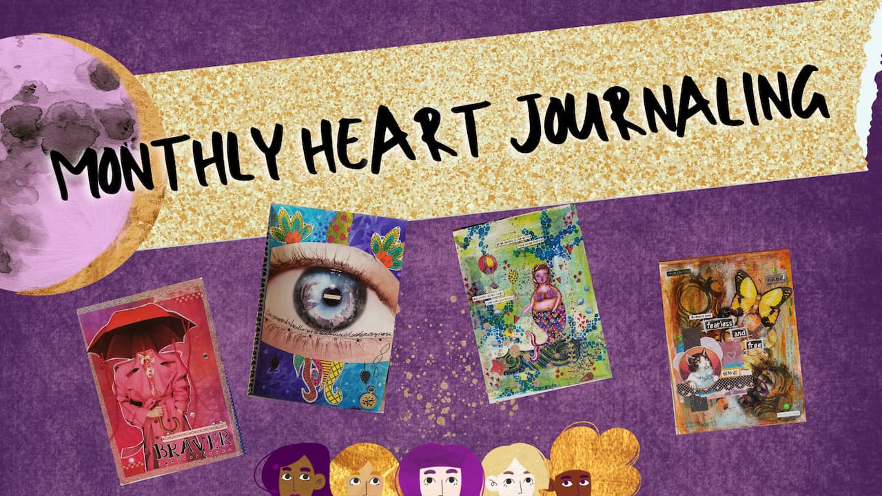Monthly HeArt Journaling Sessions: In-Person